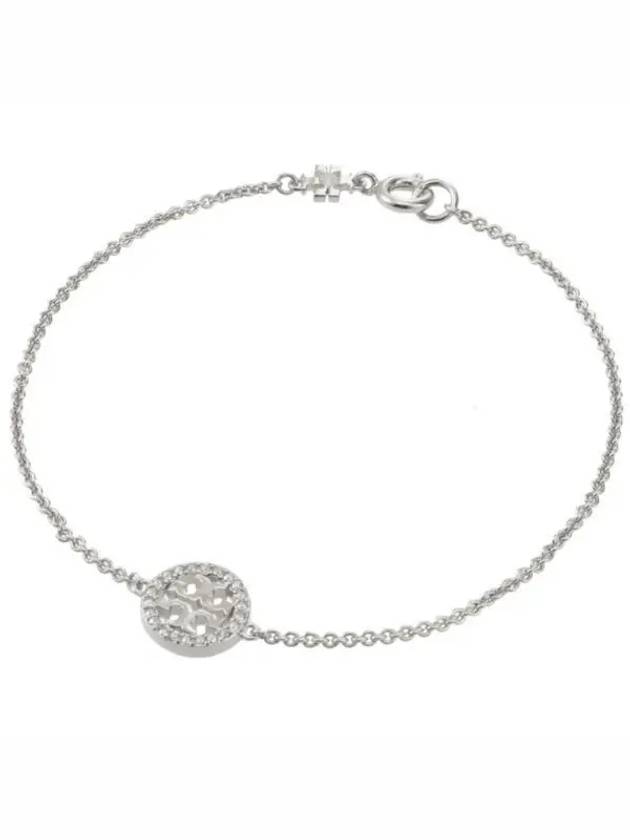 Miller Fave Chain Bracelet Silver - TORY BURCH - BALAAN 2