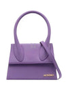 Le Grand Chiquito Large Signature Tote Bag Purple - JACQUEMUS - BALAAN 2