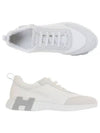 Bouncing White Gray Sneakers 270065 - HERMES - BALAAN 1