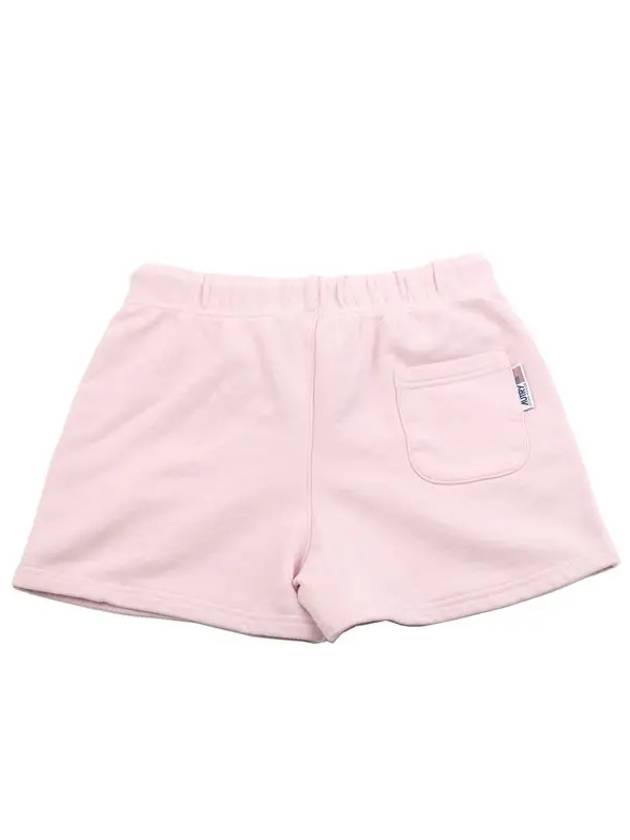 Women's Logo Sweatshirt Tennis Shorts Pink - AUTRY - BALAAN.