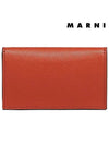 Saffiano business card wallet multicolor PFMOT05U21 LV520 Z585N - MARNI - BALAAN 3