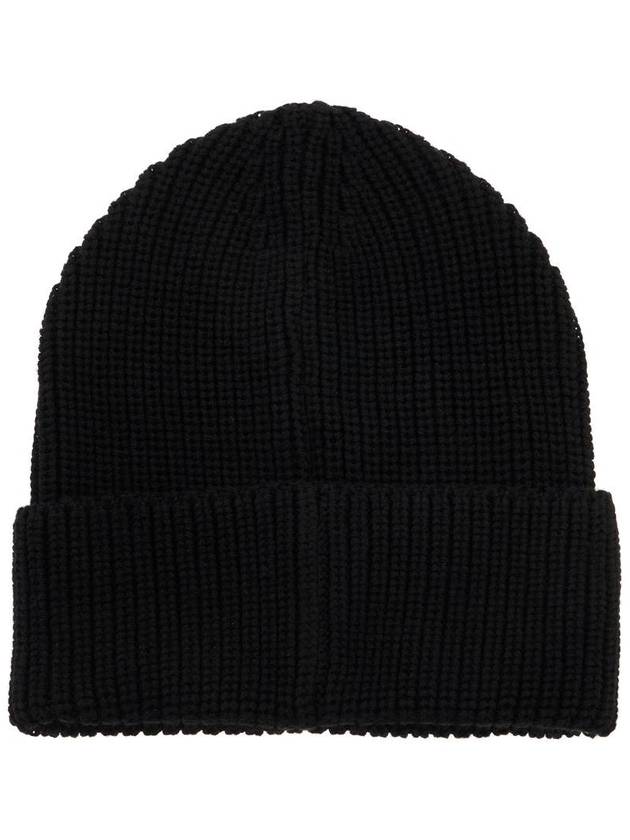 Classic Rib Beanie Black - PALM ANGELS - BALAAN 3