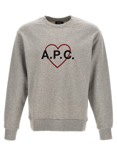 Leon Sweatshirt Grey - A.P.C. - BALAAN 1