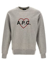 Leon Sweatshirt Grey - A.P.C. - BALAAN 1