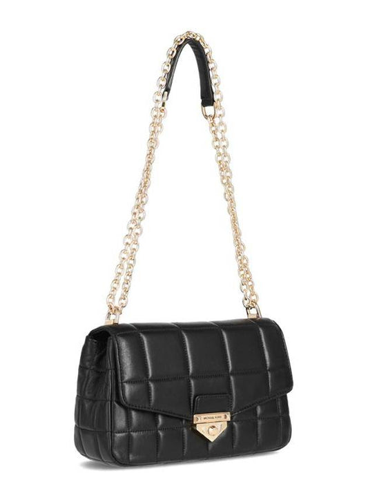 Soho Quilted Large Shoulder Bag Black - MICHAEL KORS - BALAAN 1