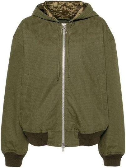 Ripstop Padded Jacket Olive - ACNE STUDIOS - BALAAN 2