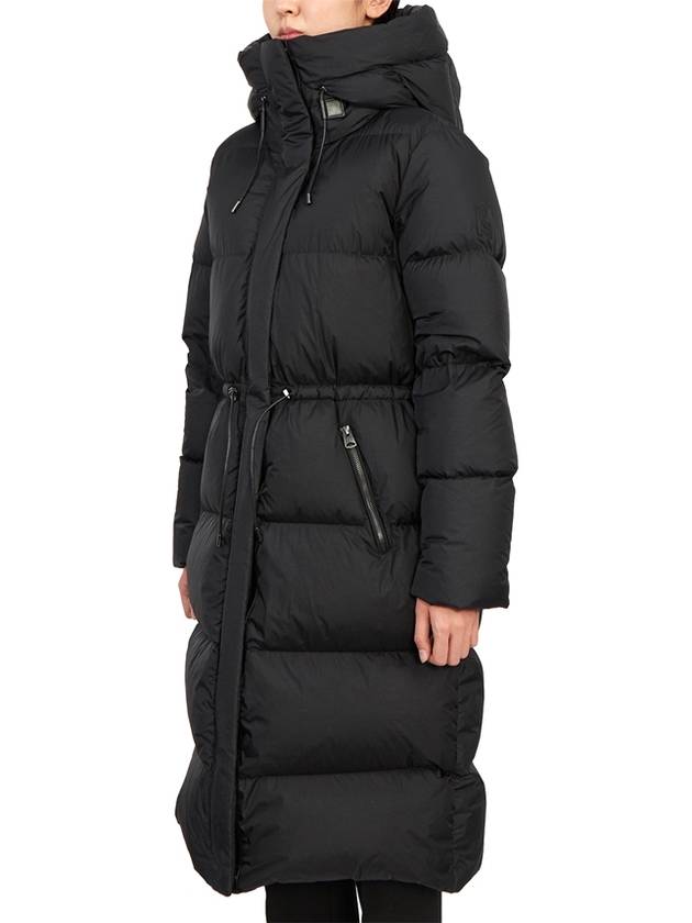 ISHANI BLACK Women s Hooded Long Down Coat Loose Fit - MACKAGE - BALAAN 5