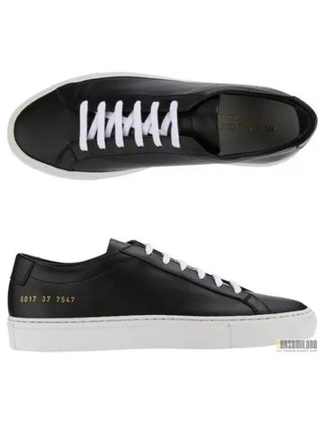 Women s Achilles Low Black Sneakers 6017 7547 1156621 - COMMON PROJECTS - BALAAN 1