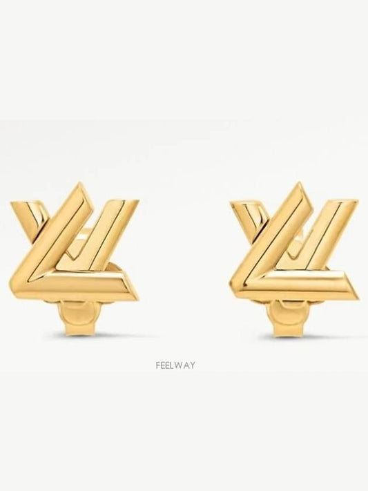 Go 14 Earrings Gold - LOUIS VUITTON - BALAAN 2