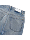 Studded Women's Jeans 1413W7FPT INDIGO - RE/DONE - BALAAN 8