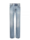 Women's Cassandre Jeans Hawaiian Blue - SAINT LAURENT - BALAAN 2