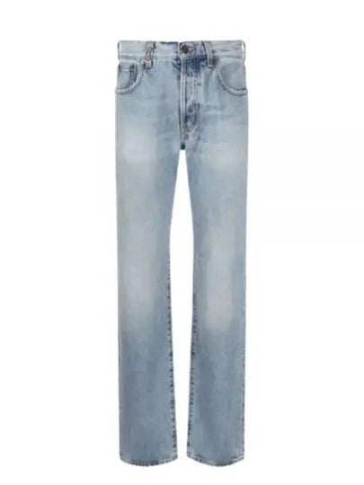 Women's Cassandre Jeans Hawaiian Blue - SAINT LAURENT - BALAAN 2