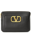 P0Y26VNL 0NO Women s Clutch Pouch Bag - VALENTINO - BALAAN 1