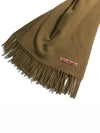 Canada New Oversized Fringe Muffler Dark Camel - ACNE STUDIOS - BALAAN 3