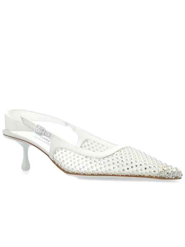 Jimmy Choo Heeled Shoes ‘Amel’, Women's, White - JIMMY CHOO - BALAAN 4