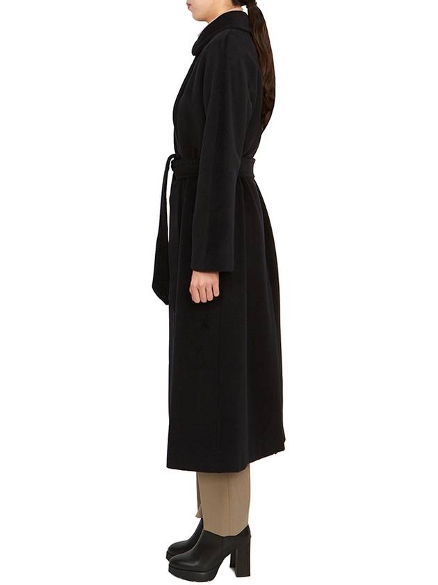 Cielo Virgin Wool Coat Black IT38 IT40 IT42 6016083306005 - MAX MARA - BALAAN 5