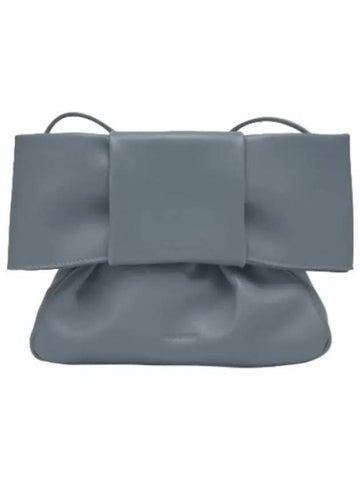 Bow shoulder bag dusty blue - JIL SANDER - BALAAN 1