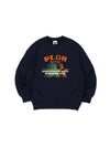 3 STARS SWEATSHIRTS NAVY - POLYGRAM - BALAAN 2