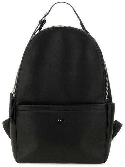 Nino Recycled Leather Backpack Black - A.P.C. - BALAAN 2