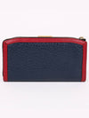 Alvington Navy two tone zipper long wallet - BURBERRY - BALAAN 4