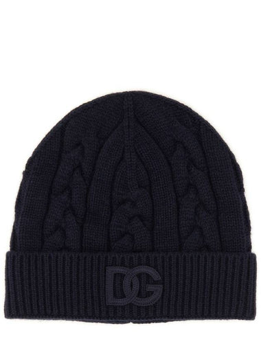 HAT WITH LOGO - DOLCE&GABBANA - BALAAN 1