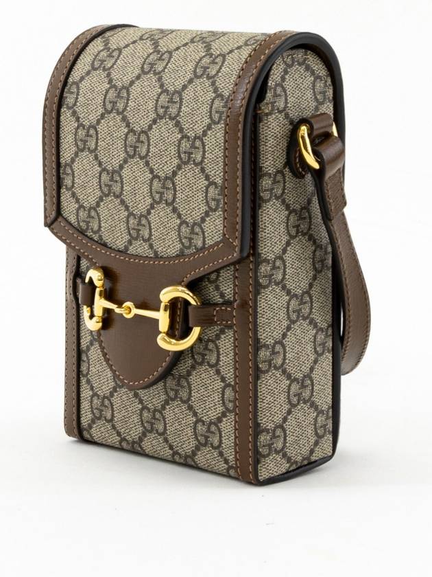 Horsebit 1955 Mini Bag Brown - GUCCI - BALAAN 4