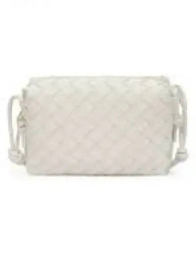 Intrecciato Leather Mini Cross Bag Beige - BOTTEGA VENETA - BALAAN 2