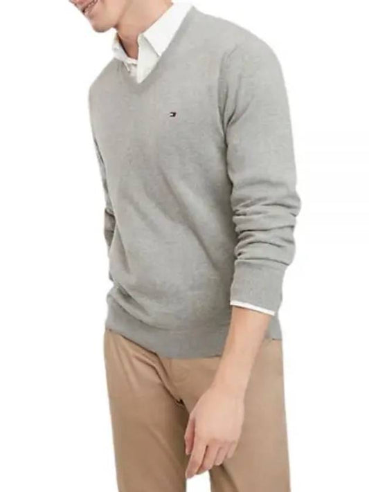 Tommy Hilfiger ESSENTIAL V NECK SWEATER MW14745 P91 022 - TOMMY HILFIGER - BALAAN 1