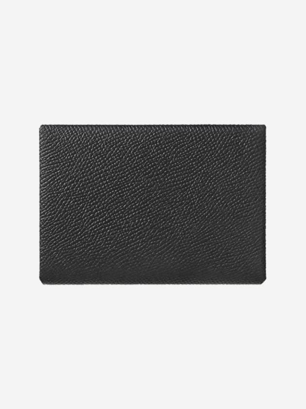 Calvi Duo Card Wallet Noir - HERMES - BALAAN 2