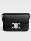 Teen Triomphe Shiny Calfskin Cross Bag Black - CELINE - BALAAN 2