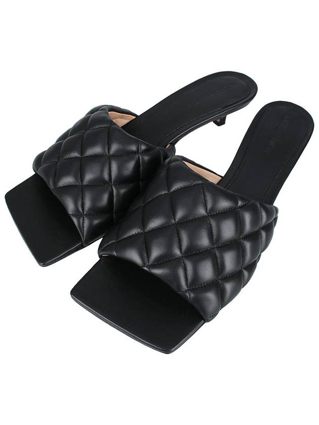 Padded Leather Mule Black - BOTTEGA VENETA - BALAAN 2