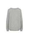 Mohair Wool Crew Neck Knit Top Soft Green Melange - ACNE STUDIOS - BALAAN 3