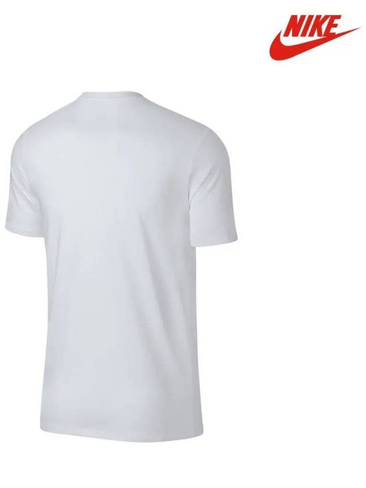 Air Force 1 Short Sleeve TShirt White 892153 100 - NIKE - BALAAN 2