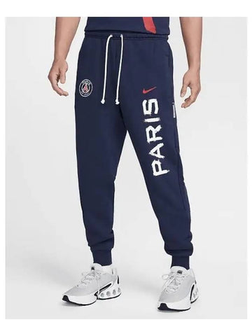 Paris Saint Germain Standard Issue Men s Dry Fit Football Tapered Pants Midnight Navy University Red FQ3078 410 700617 - NIKE - BALAAN 1