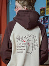 Cupid Holly Raglan Embroidered Hoodie Brown - CPGN STUDIO - BALAAN 2