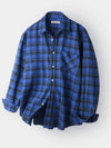 Brits Check Shirt Blue - INDUST - BALAAN 7