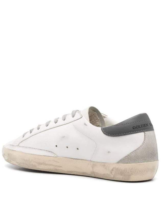 Superstar Grey Tab Low Top Sneakers White - GOLDEN GOOSE - BALAAN 4