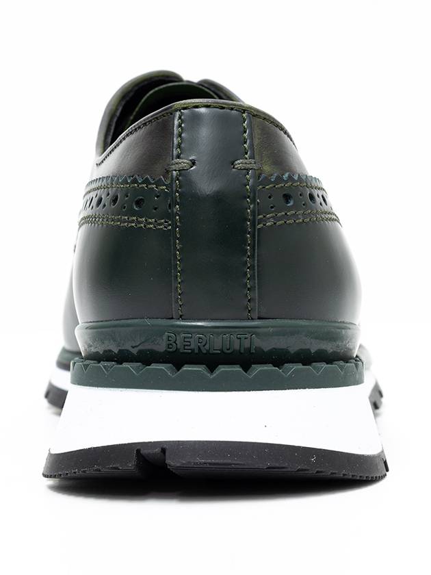 Fast Track Venezia Beetle Green Men's Leather Sneakers S3873 V1 - BERLUTI - BALAAN 5