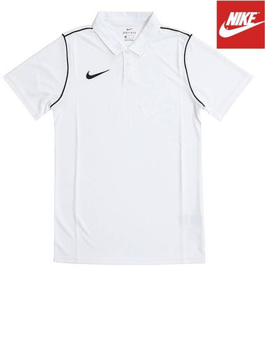 Park Soccer Dri Fit Polo Shirt White - NIKE - BALAAN 1