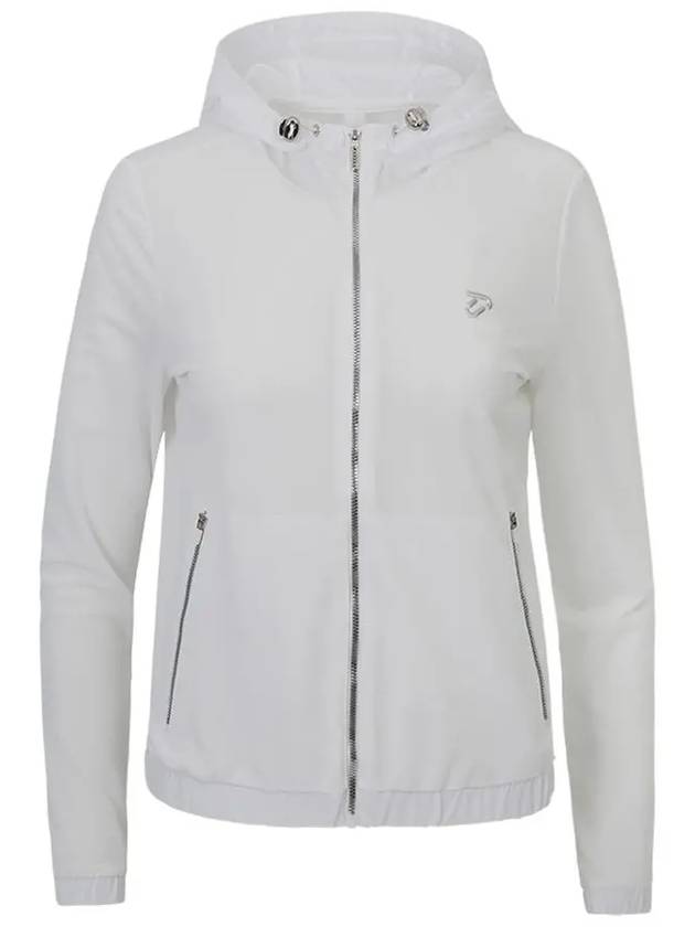 full zip-up hooded jacket IPL3SJP858 WH - IJP DESIGN - BALAAN 3