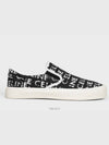 Elliott Celine Print Canvas Slips-On Black - CELINE - BALAAN 4