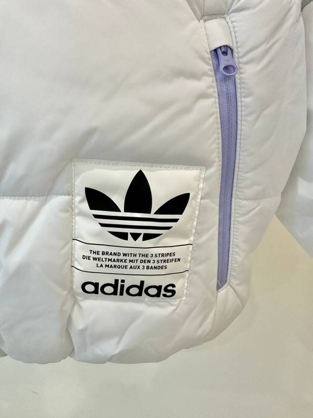 Logo Patch Padding White - ADIDAS - BALAAN 4