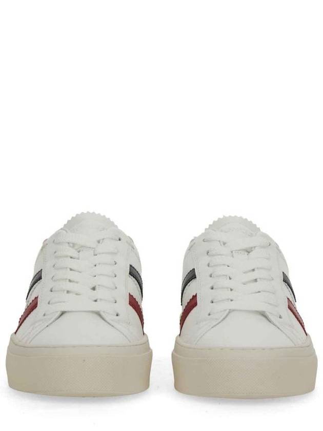 Monaco M Low-Top Sneakers Optical White - MONCLER - BALAAN 4