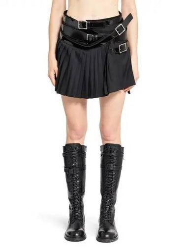 layered belted mini skirt - JUNYA WATANABE - BALAAN 1