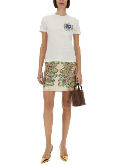 SILK MINI SKIRT - ETRO - BALAAN 2