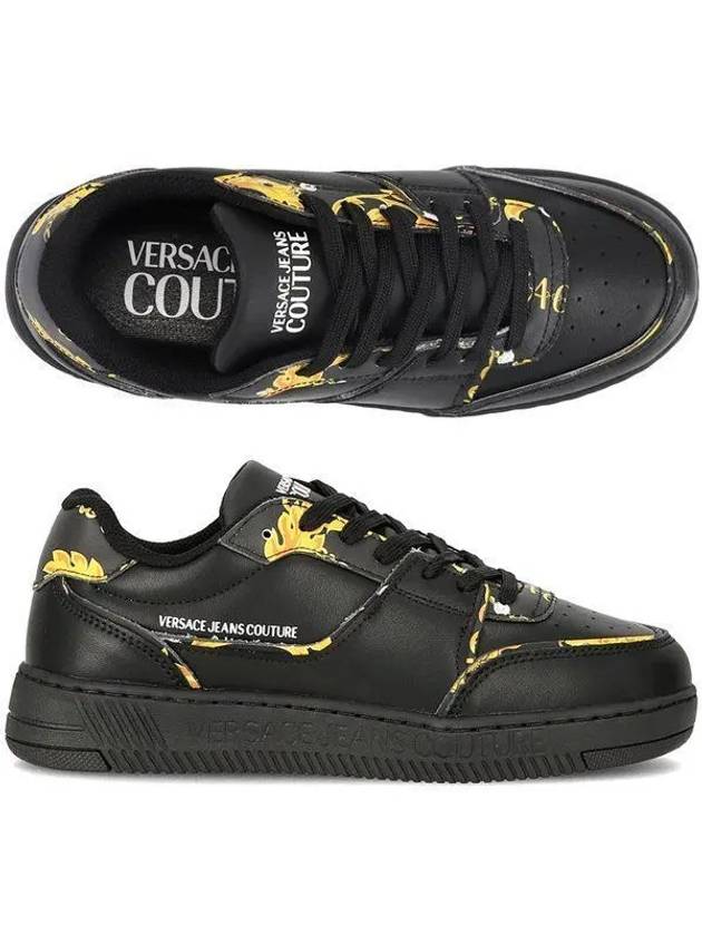 Jean Couture 75VA3SJ2 ZP305 G89 Baroque Printing Women's Sneakers 989693 - VERSACE - BALAAN 1