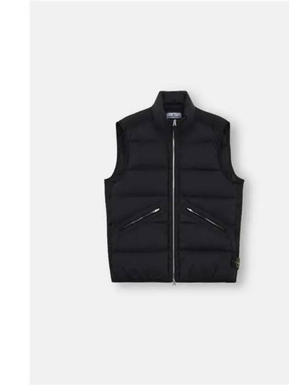 Seamless Tunnel Nylon Down Vest Black - STONE ISLAND - BALAAN 2