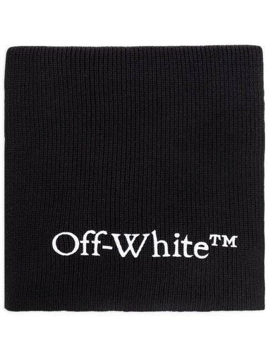 Off-White Wo Logo Bksh Knit Scarf Accessories - OFF WHITE - BALAAN 1