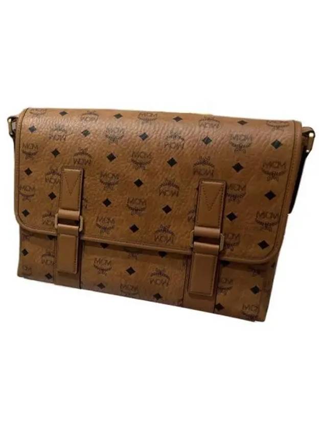 Monogram Shoulder Bag Brown - MCM - BALAAN 2