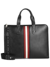 Henry Leather Business Brief Case Black - BALLY - BALAAN 2